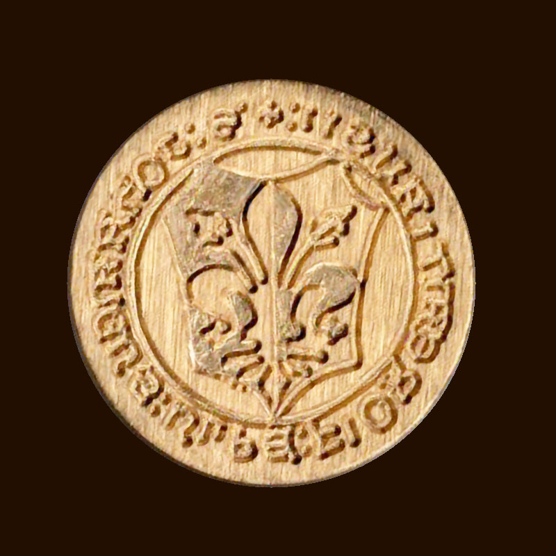 ルネサンスシーリングスタンプ GL-1フィレンツェ共和国 1480年